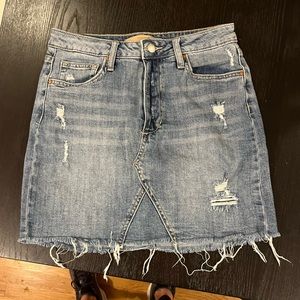 Denim skirt